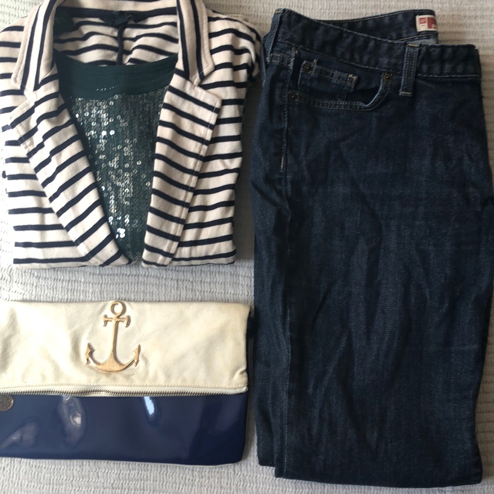 Gap dark wash bootcut jeans